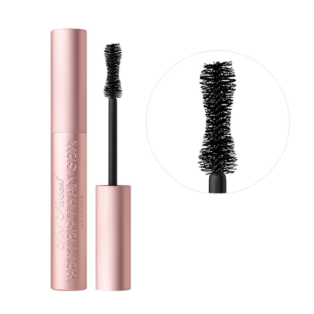 Too Faced Better Than Sex Volumizing & Lengthening Mascara BRAND NEW - black